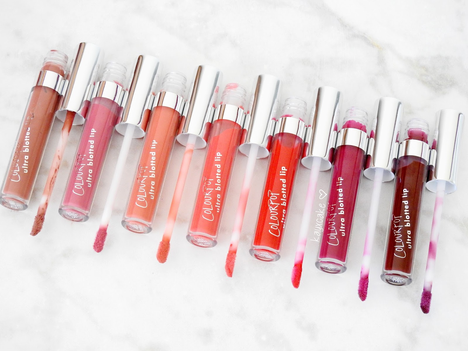 Kay Cake Beauty COLOURPOP Ultra Blotted Lips First Impression & Lip