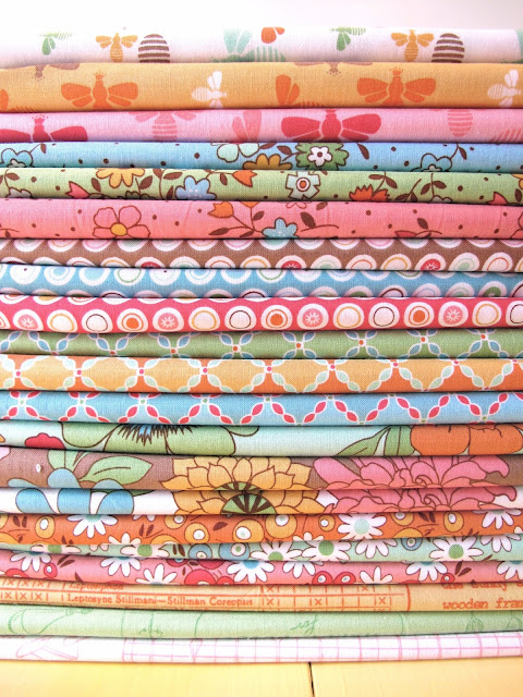 Bee In My Bonnet: Flower Patch - my Latest Fabric Collection!