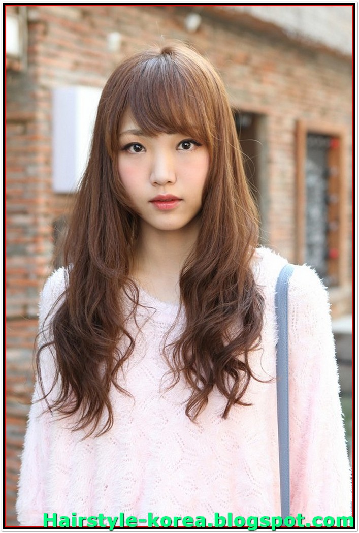 25 Best korean hairstyle for women long hair 2017
