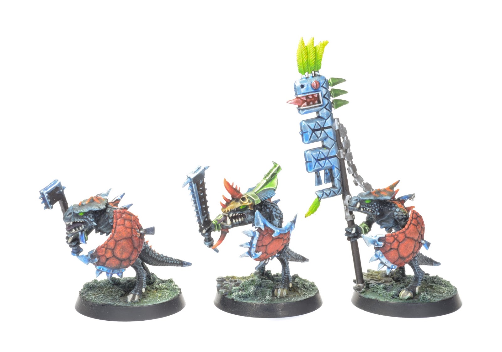 Showcase Seraphon Saurus Warriors And Temple Guard Tale Of Painters