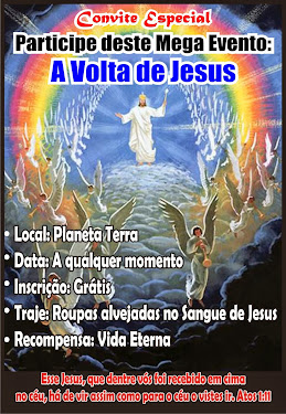 BREVE JESUS VOLTARÁ!