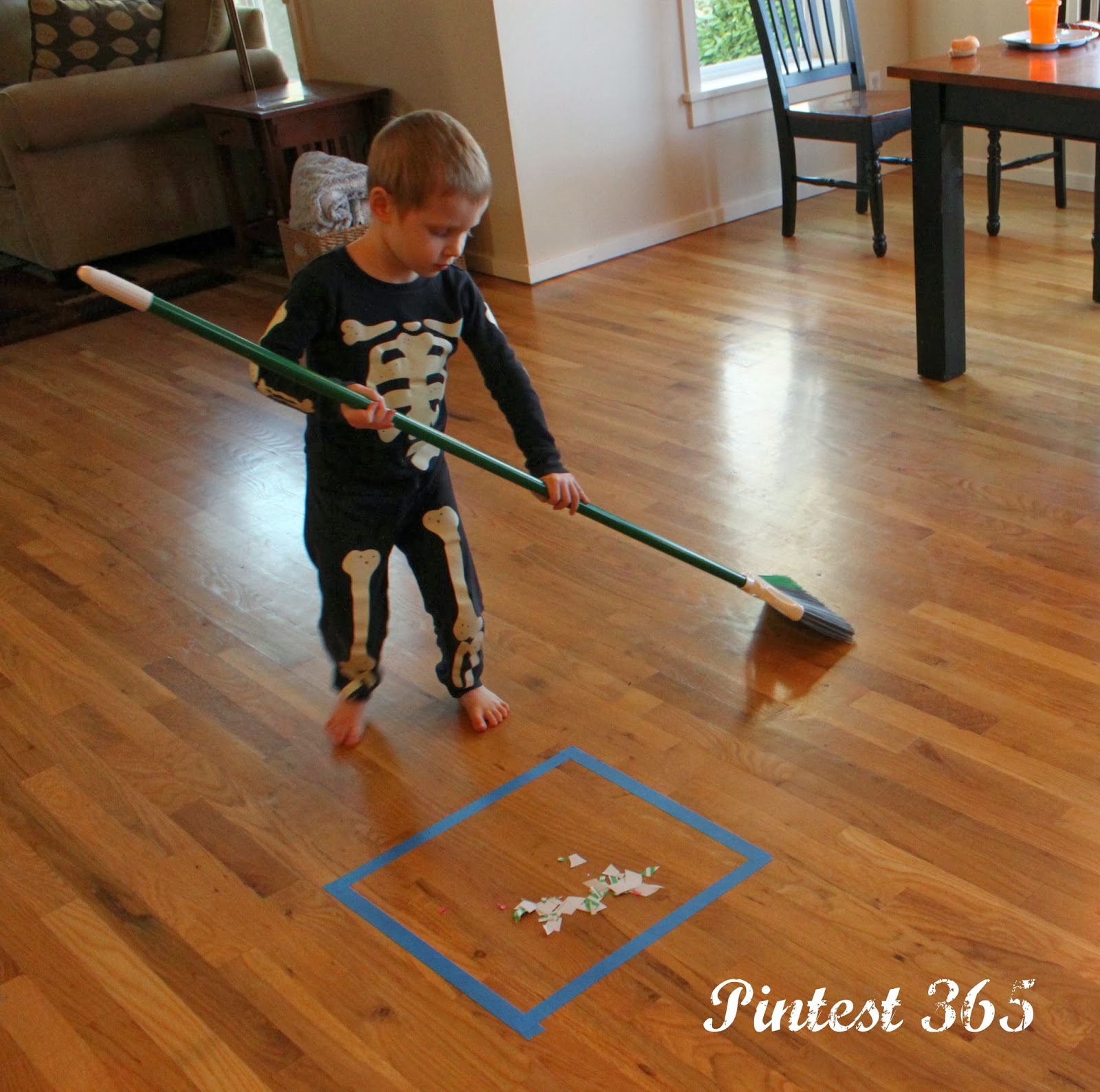 Pintest 365. Friday Favorite Sweeping Game.