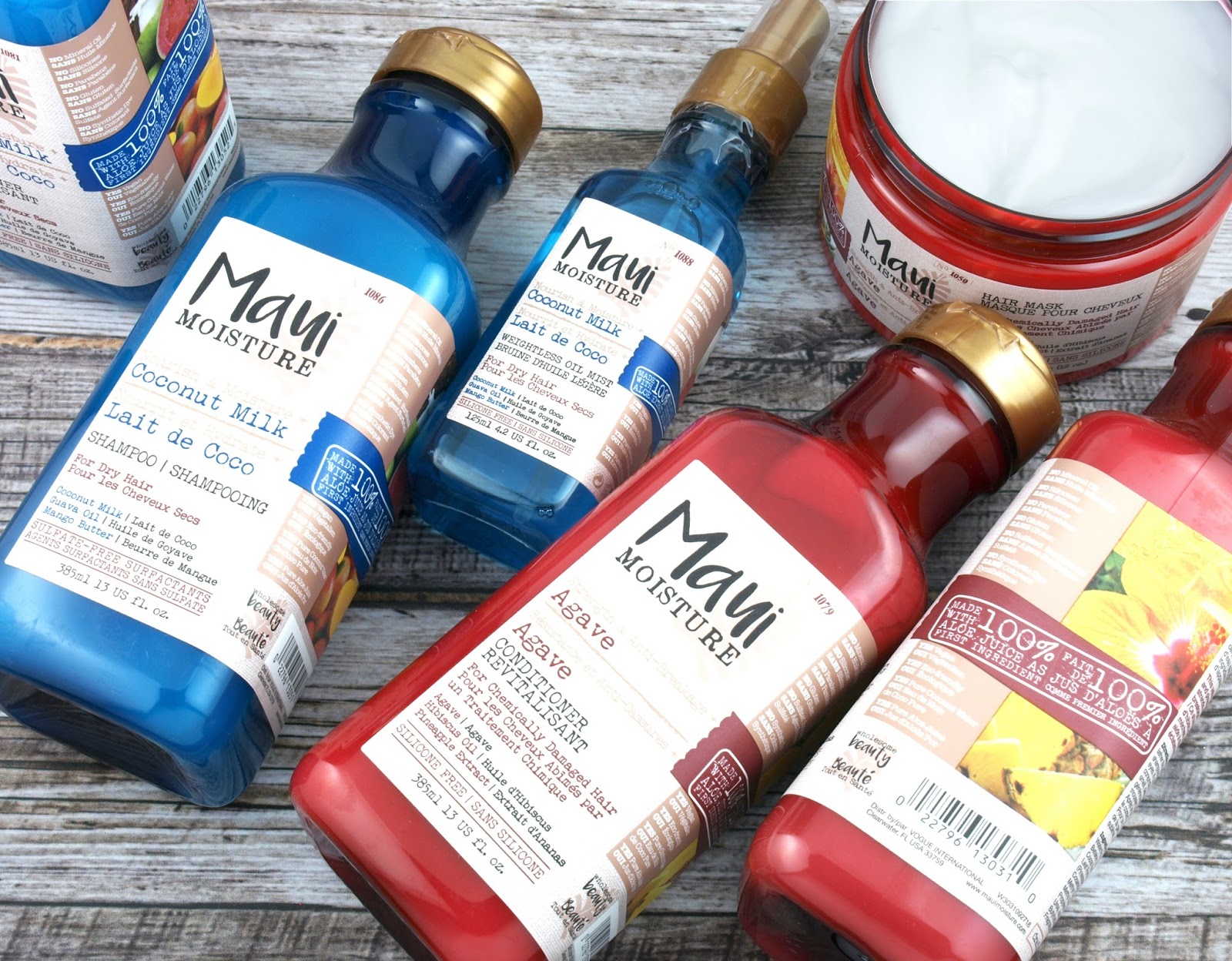 Maui Moisture Hair Care Nourish & Moisture Coconut Milk Collection