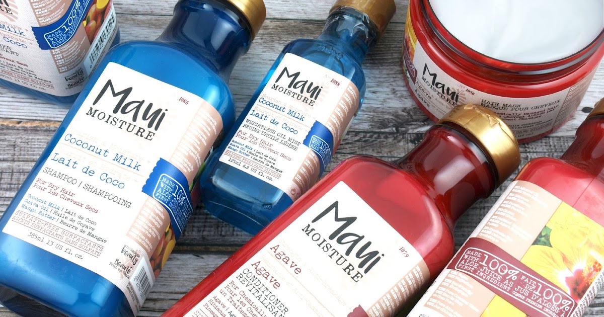 Maui Moisture Hair Care Nourish & Moisture Coconut Milk Collection
