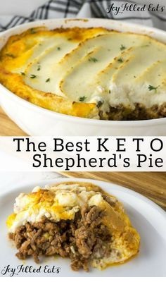 Shepherd's Pie with Recipe Cauliflower Topping