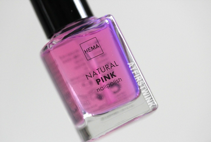 HEMA natural pink nail polish (Dior Nail Glow dupe) 