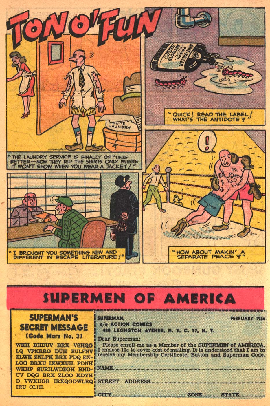 Read online Action Comics (1938) comic -  Issue #213 - 24