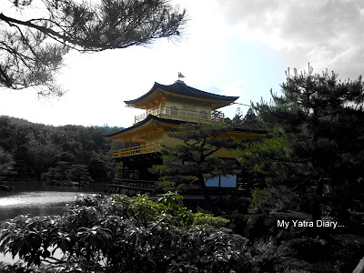 The Kinkaku-ji or the Golden pavillion, Kyoto in Japan