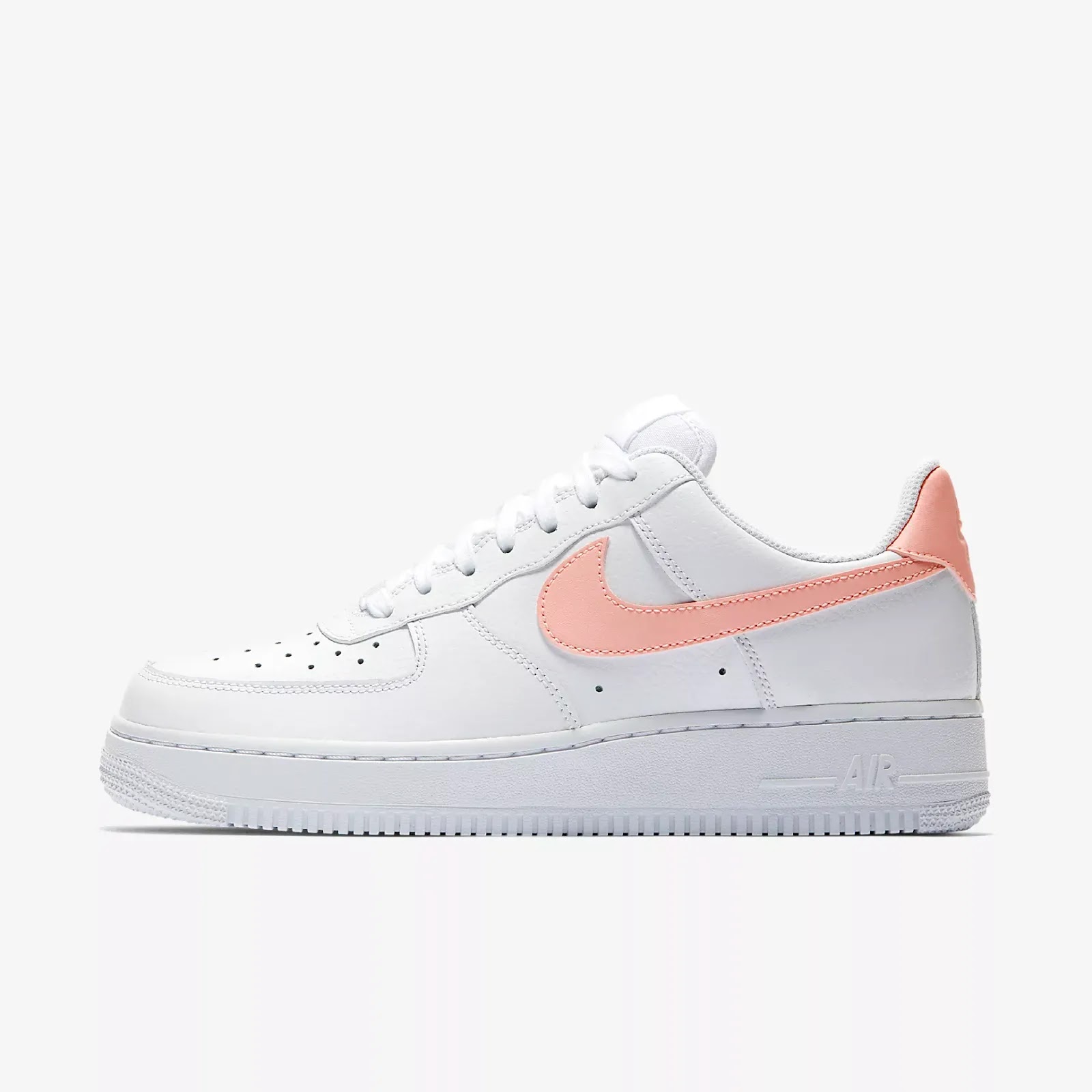 air forces with color swoosh