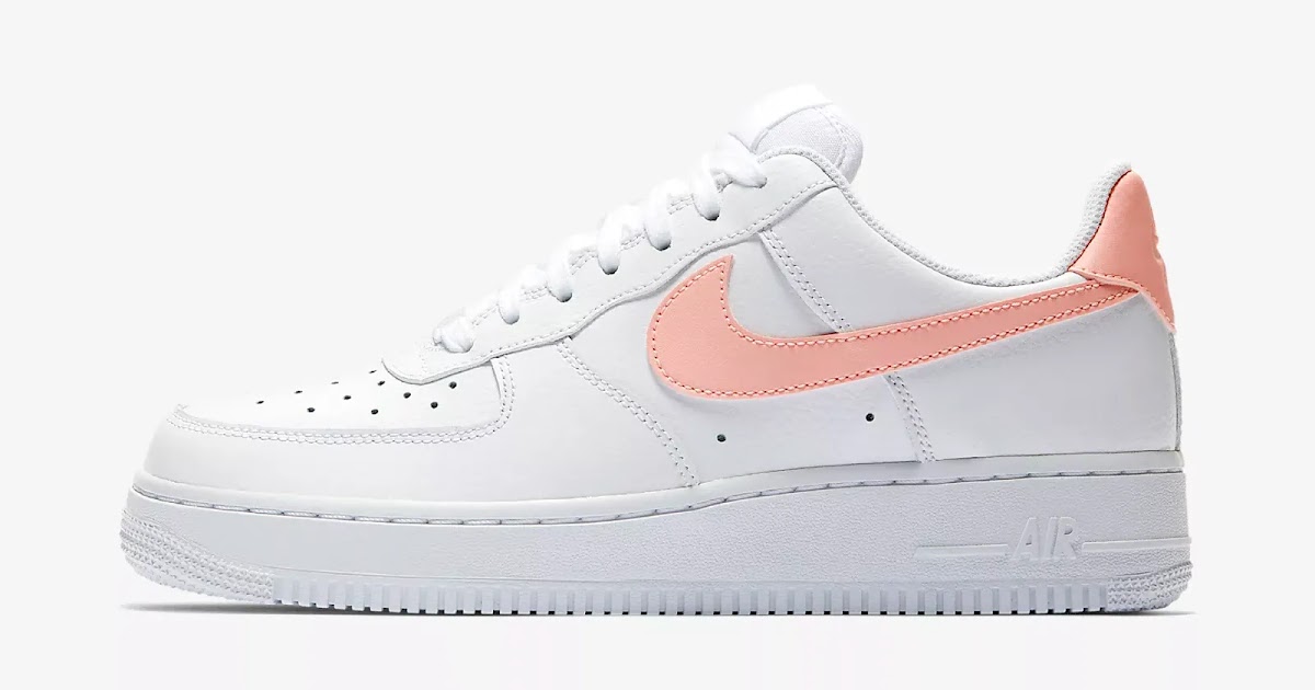 nike air force color swoosh