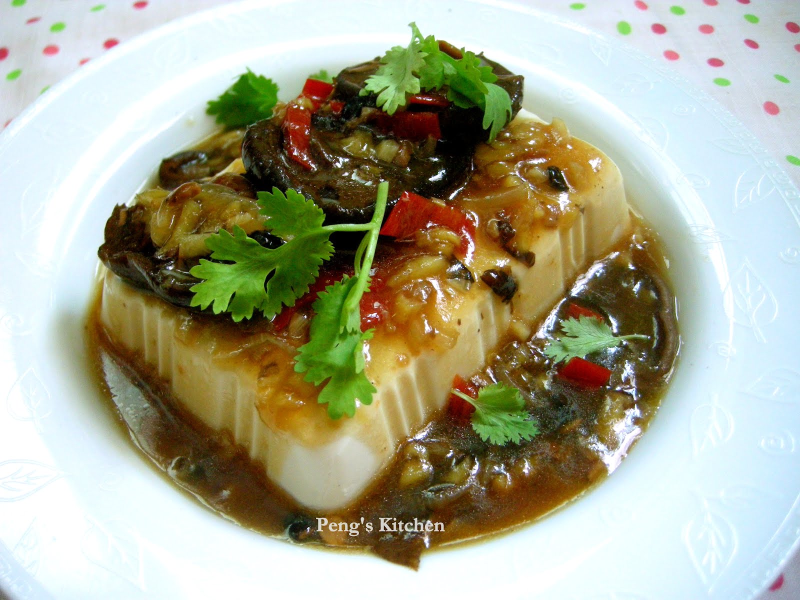 Peng's Kitchen Tofu & Mushroom in Chilli Bean Sauce