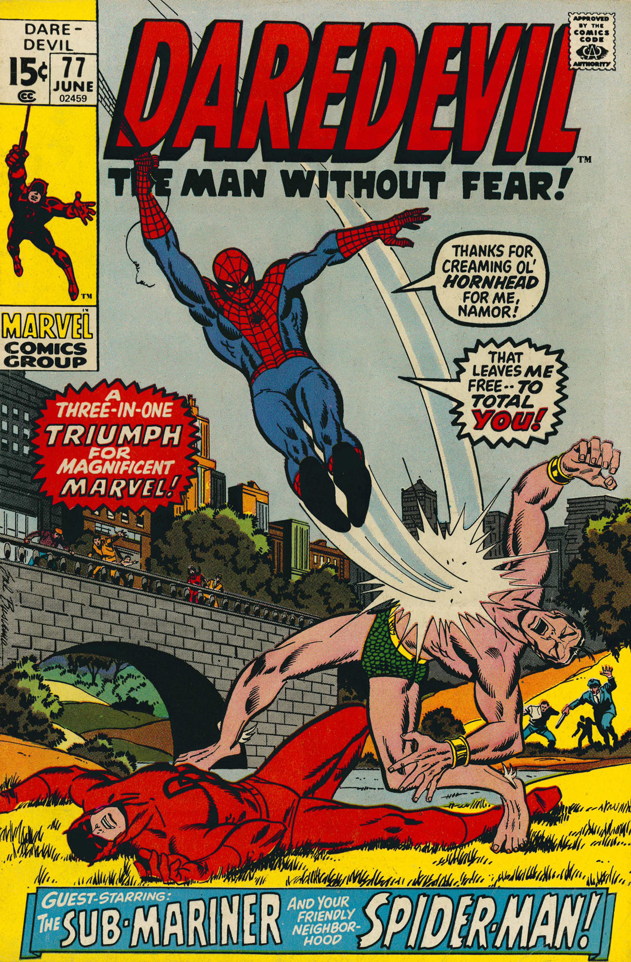 Read online Daredevil (1964) comic -  Issue #77 - 2