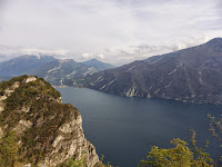 panorama parc national Alto Di Gardia lac de Guarde