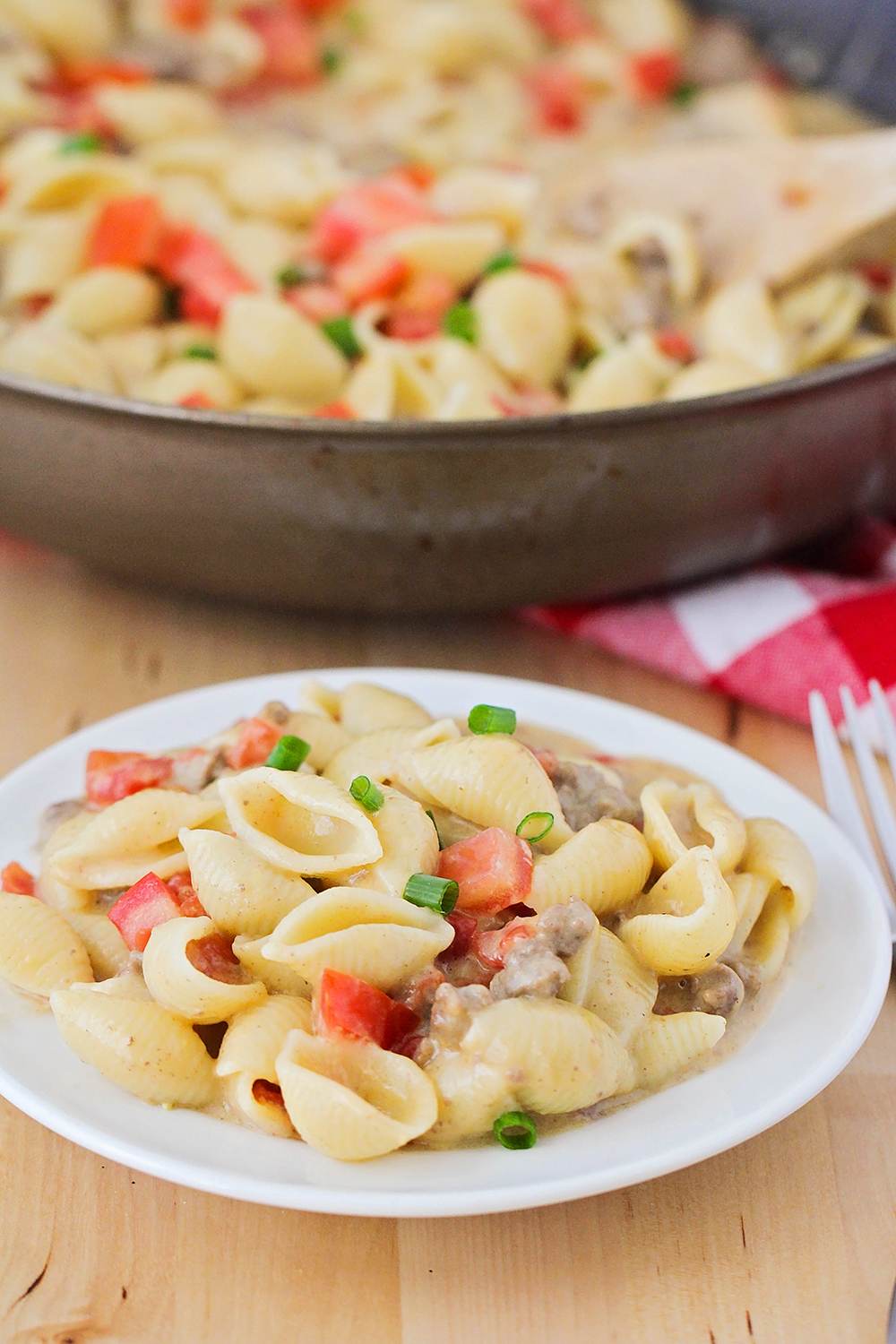This delicious and savory cheeseburger pasta is quick and easy to make, and sure to be a favorite with the whole family!