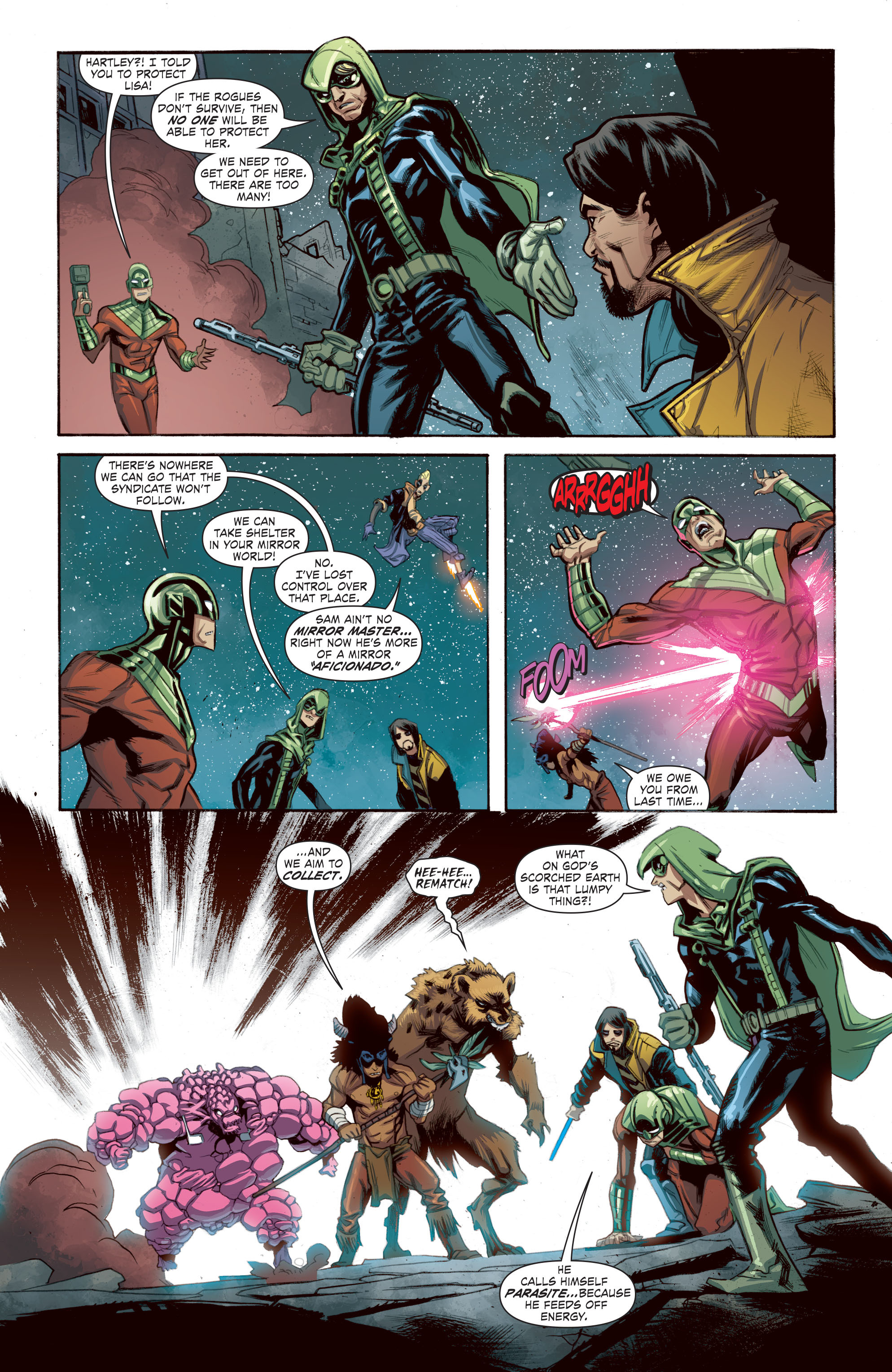 Read online Forever Evil: Rogues Rebellion comic -  Issue #6 - 7