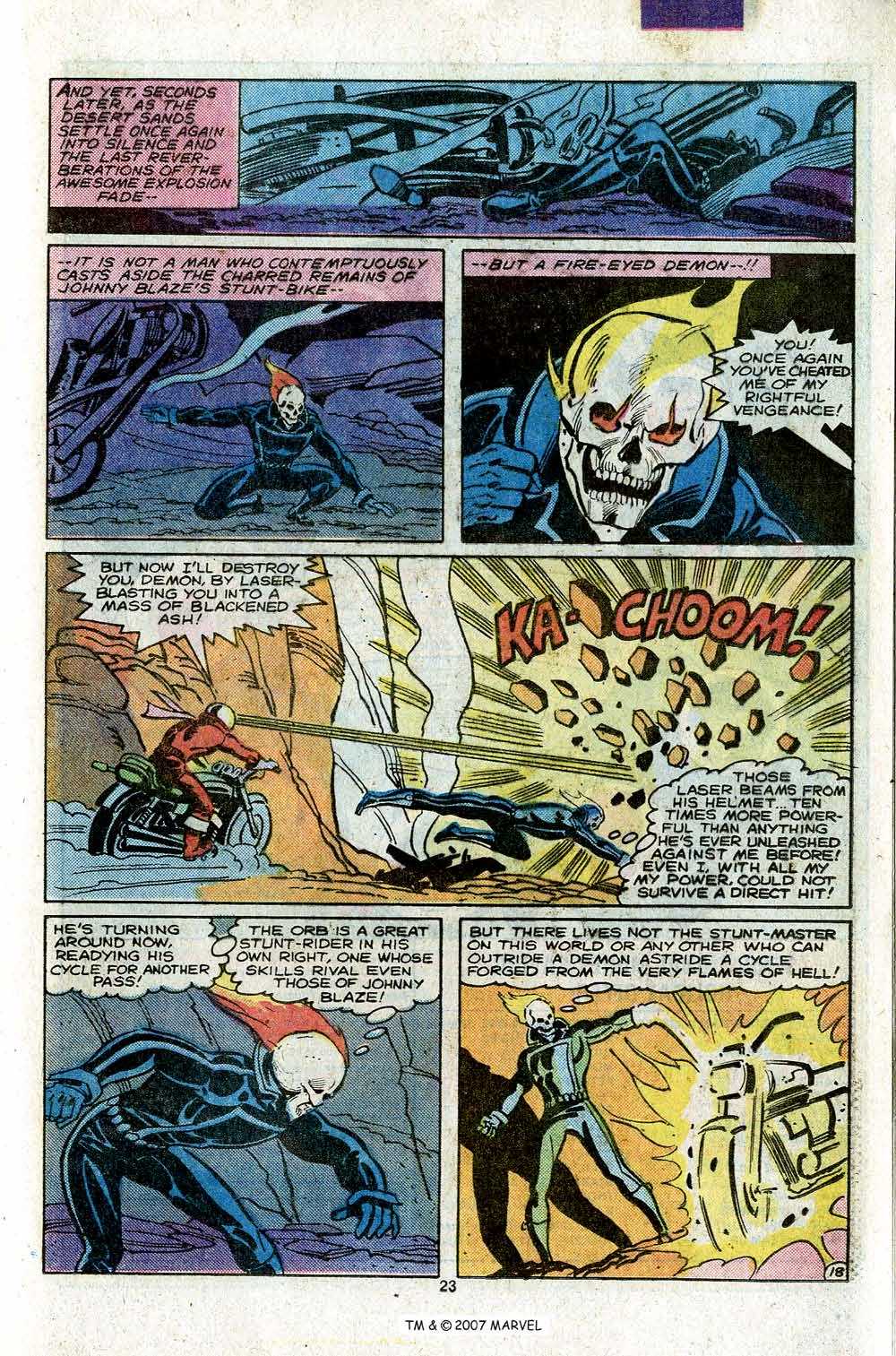 Read online Ghost Rider (1973) comic -  Issue #54 - 25