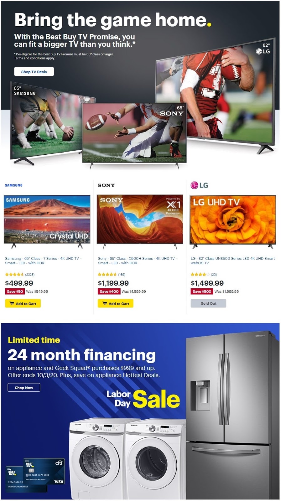 Best Buy Ad Preview September 6 13 2020