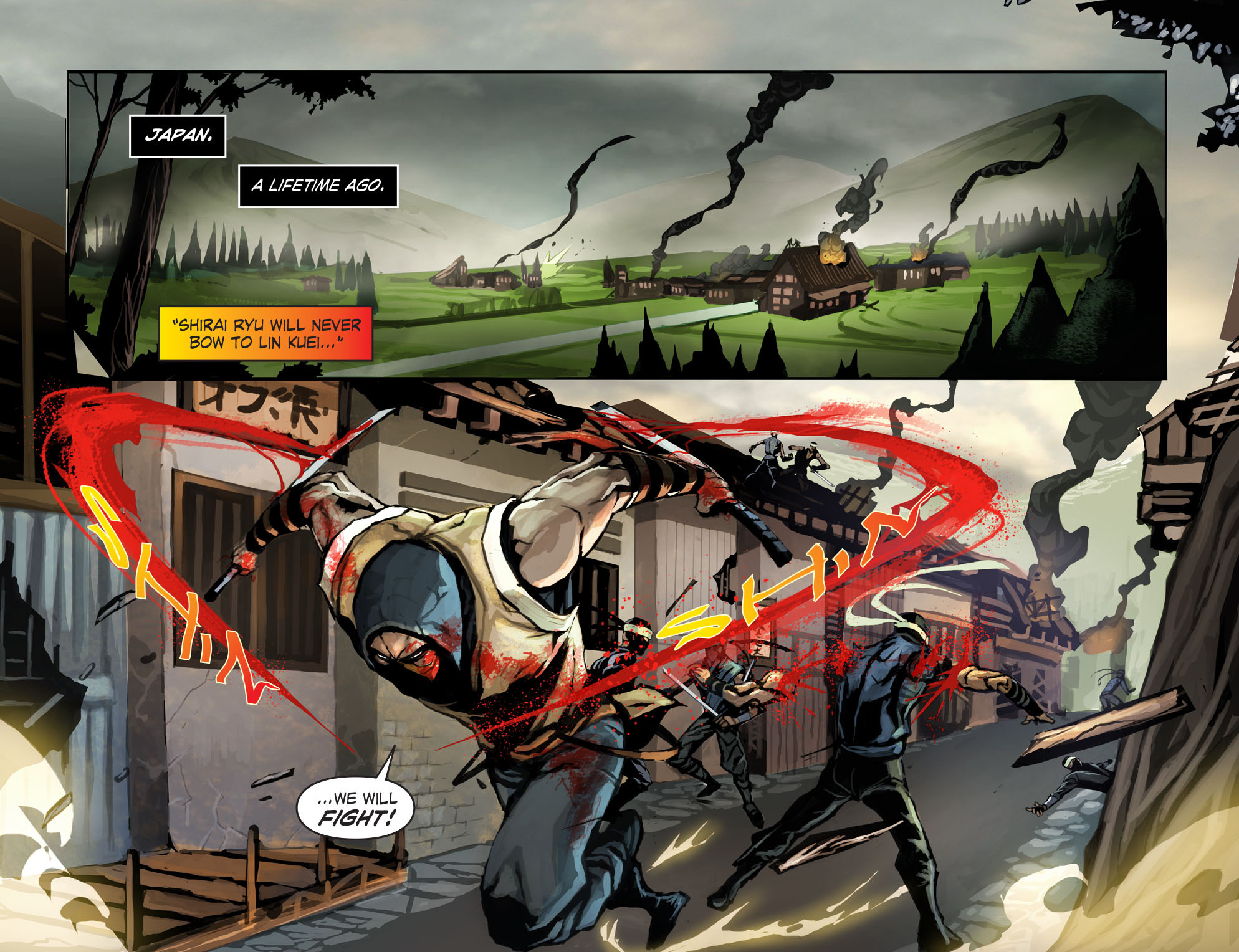 Read online Mortal Kombat X [I] comic -  Issue #3 - 5