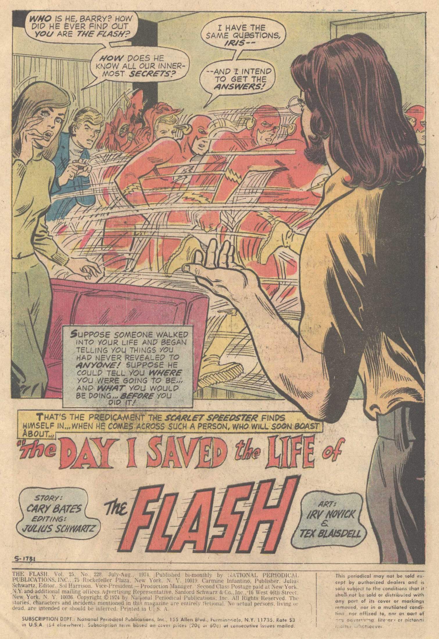 The Flash (1959) issue 228 - Page 3