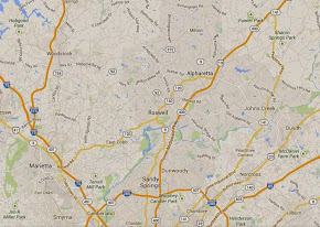 Map Search North Atlanta GA