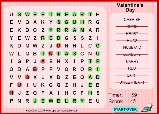 valentines day games
