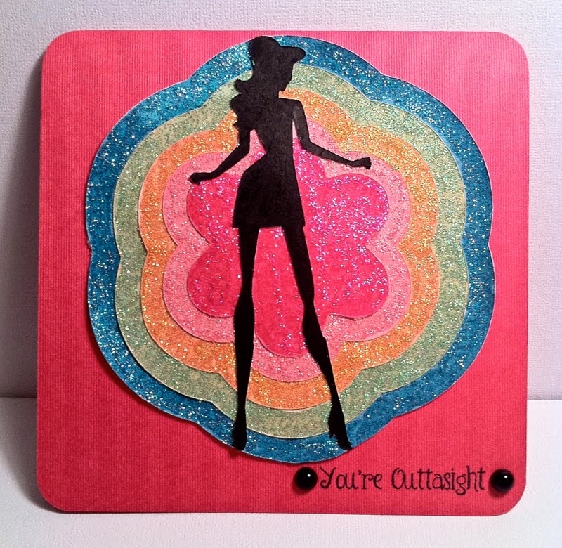 Two Scraptastic Gals CCCC 18 " Groovy Times