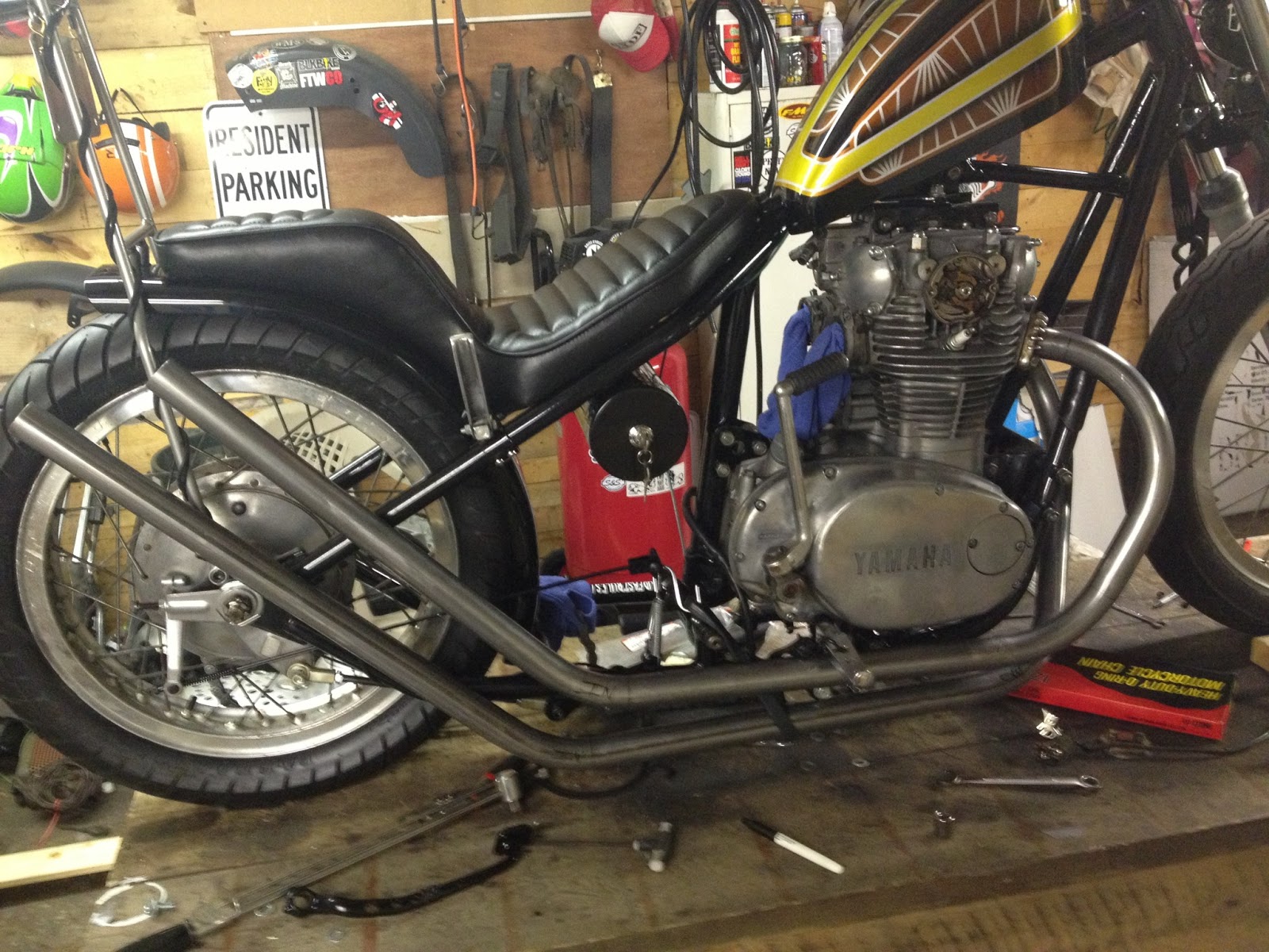 XS650 Chopper Exhaust For Sale
