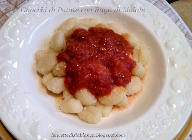 ragù con le puntine di maiale