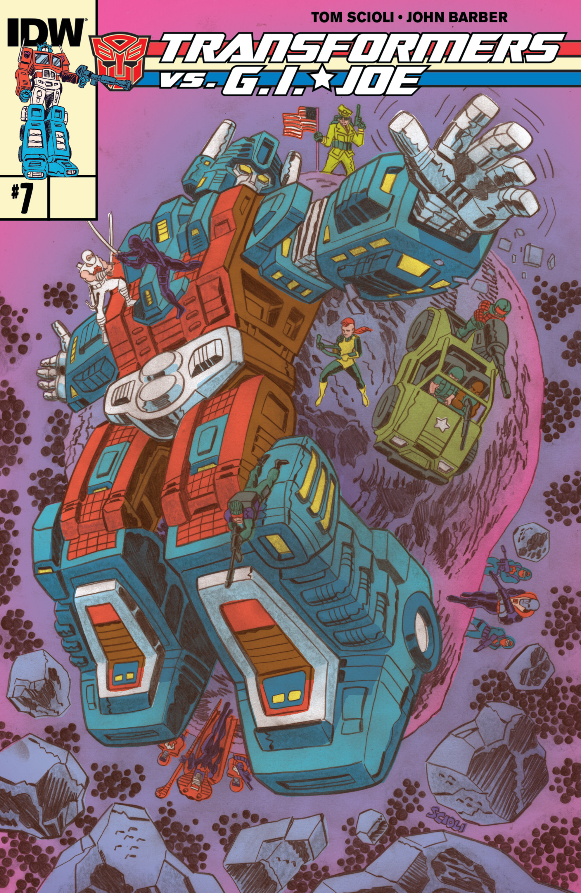 Read online The Transformers vs. G.I. Joe comic -  Issue #7 - 1