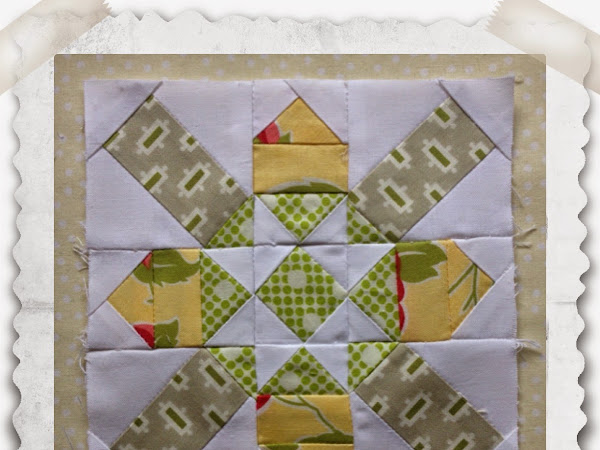 Chatelaine Free BOW Sampler Quilt Block 21