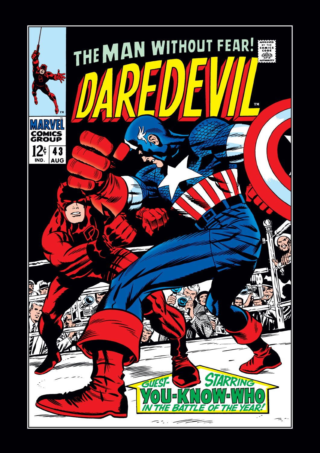 Read online Daredevil (1964) comic -  Issue #43 - 1