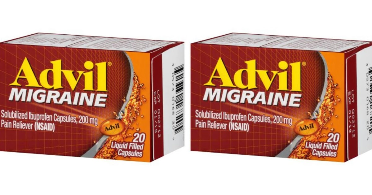 Free Advil Migraine Pain Reliever (Save 3.98!)