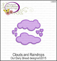 ODBD Custom Clouds and Raindrops Dies