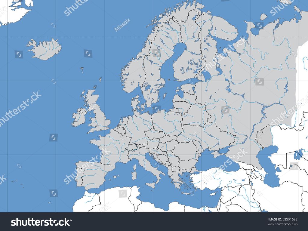 Europe Latitude And Longitude Map | Usa Map 2018