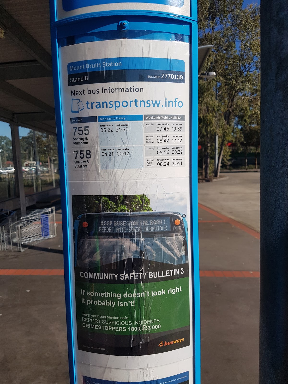 Why I Love Mount Druitt 2 Bus Stops Closed At Wilmot Anti social why-i-love-mount-druitt-2-bus-stops-closed-at-wilmot-anti-social