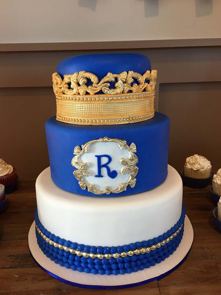 Prince Themed Baby Shower Diaper Cake Prince Themed Baby Shower Diaper Cake