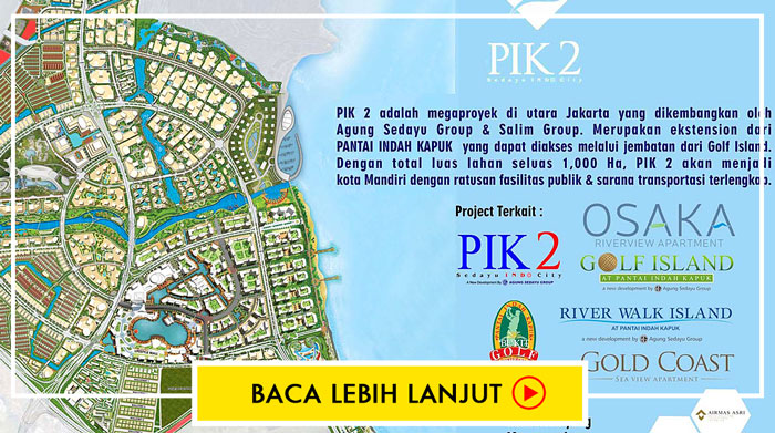 fasilitas kawasan pik 2