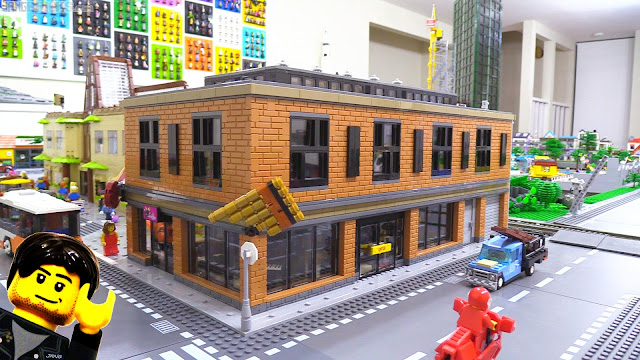 171018a Lego Music Store Laser Tag Moc Roof
