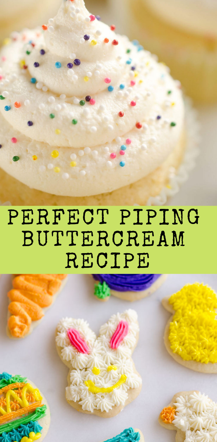 Perfect Piping Buttercream Recipe ALL RECIPES