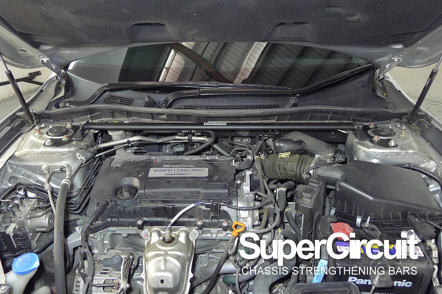 SUPERCIRCUIT CHASSIS STRENGTHENING BARS Honda Accord (9th gen) Front