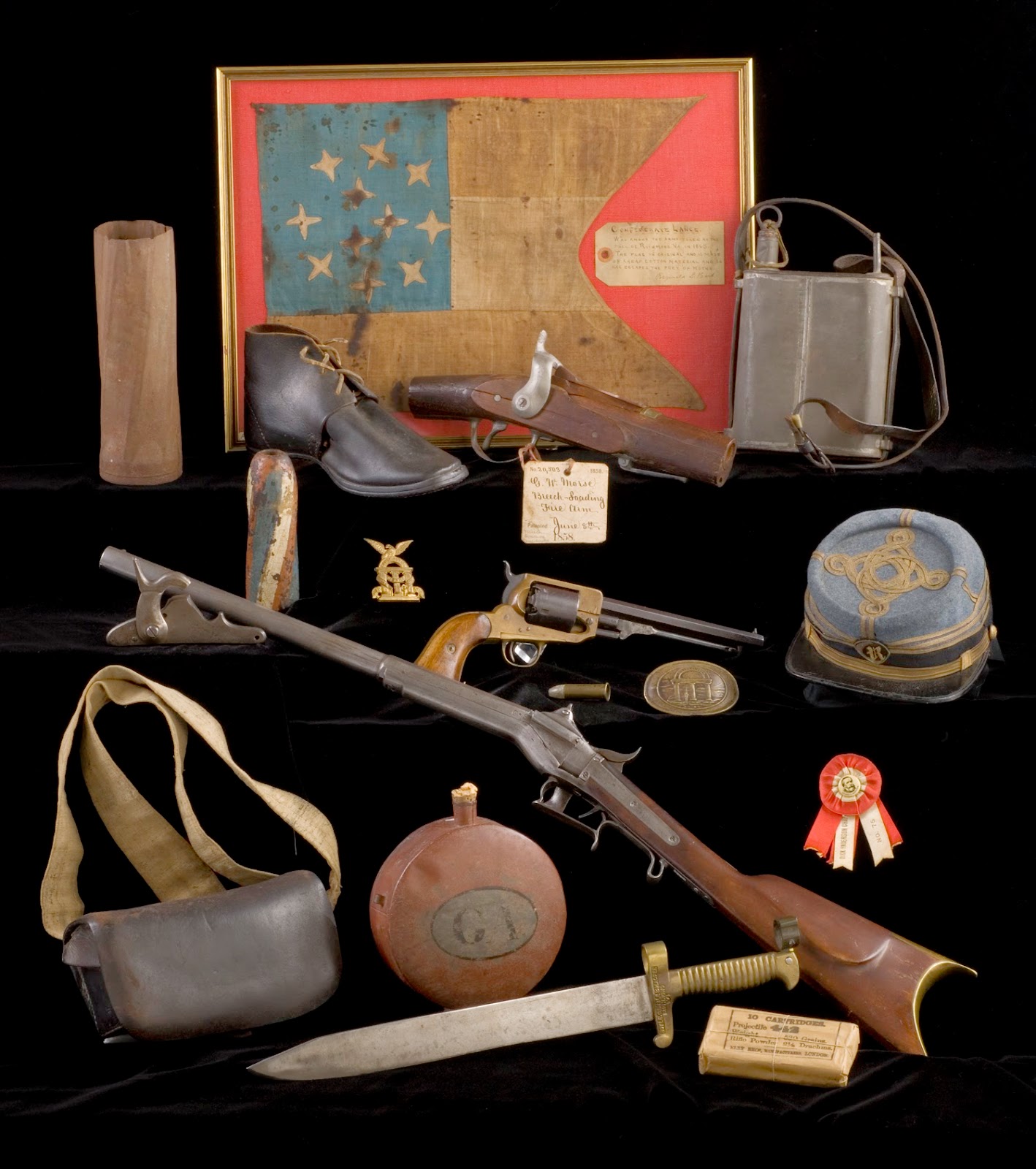 The Civil War Picket 'Confederate Odyssey' Atlanta exhibit's rare