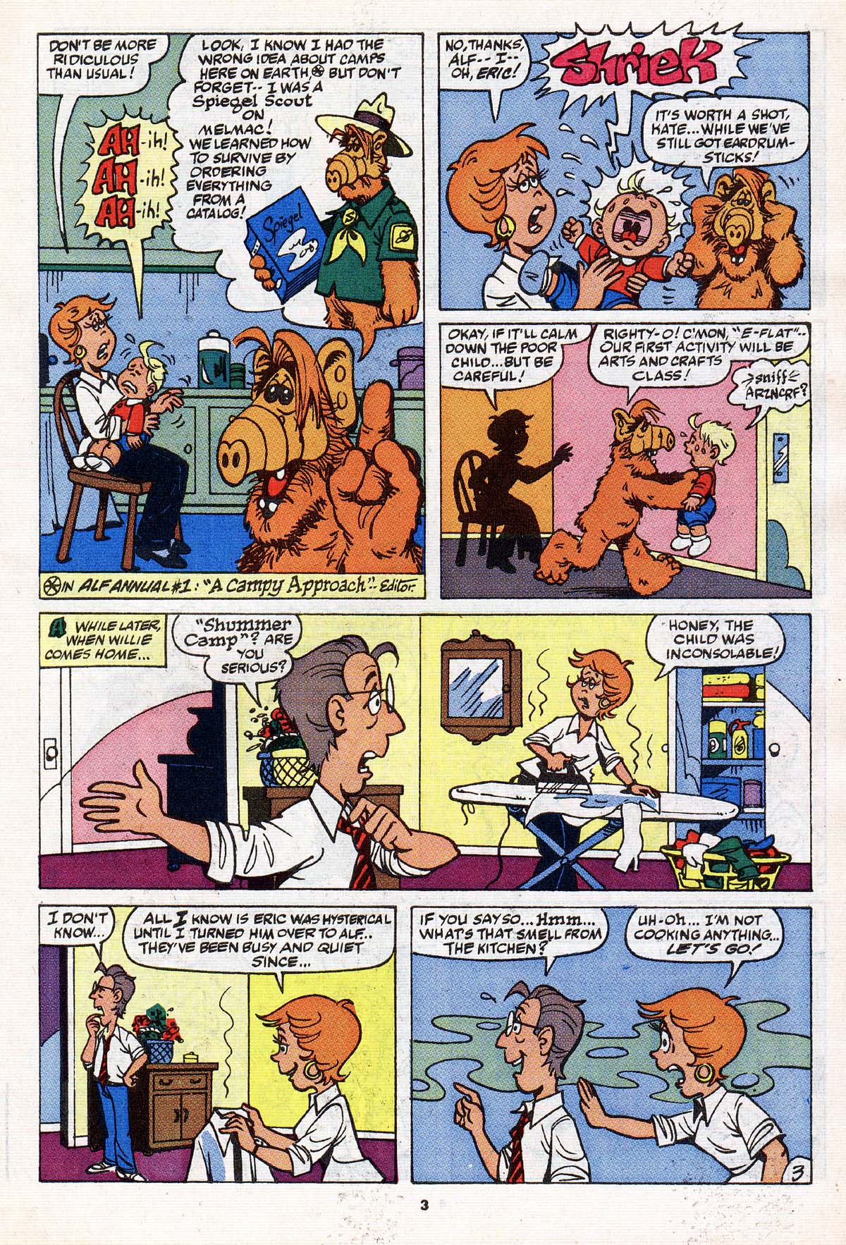 Read online ALF comic -  Issue #31 - 4