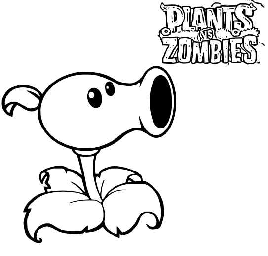 cositas entretenidas y faciles de hacer: dibujos de plantas contra zombies