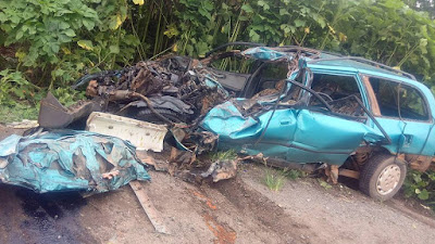 At Least 3 Dead Following Fatal Accident On Ogun Expressway. Graphic Photos Acp
