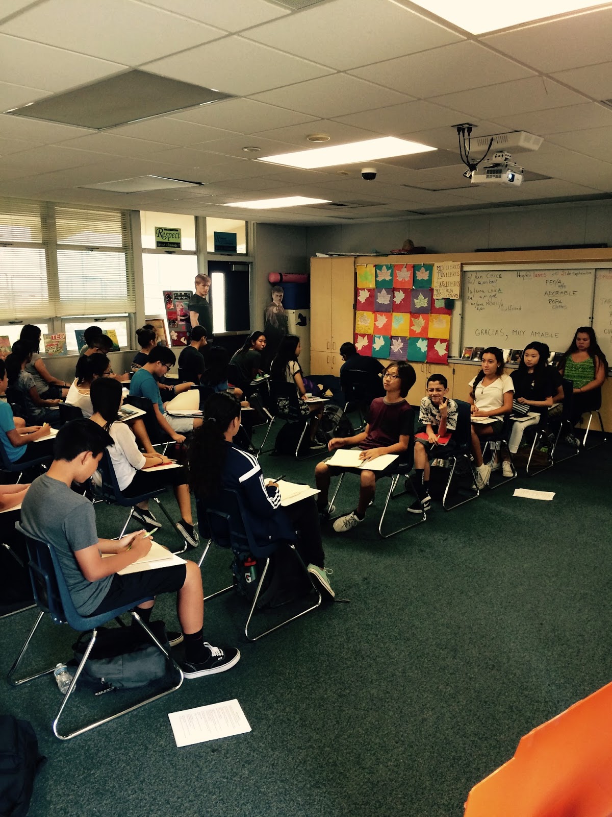 Ignite Language The Deskless Classroom Pictures and Reflections after