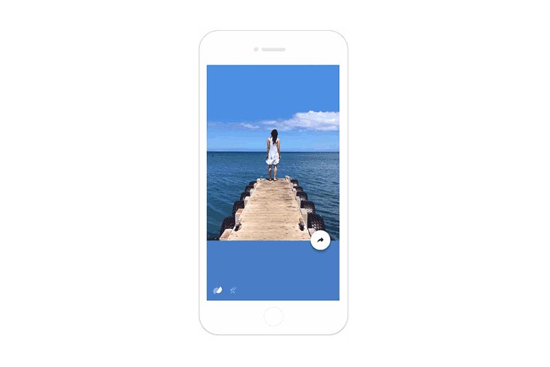 Turn the Live Photos into GIFs with Motion Stills app from Google