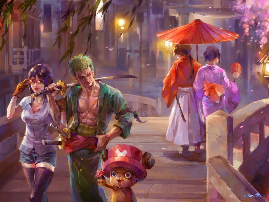 Zoro Tashigi Chopper One PieceHD WALLPAPERS