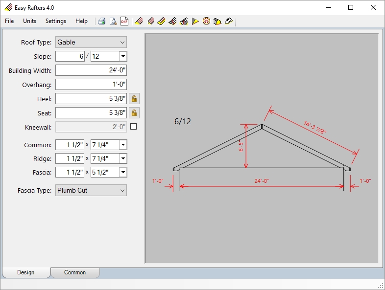 Construction Hub: Easy Rafters 4.0 is ideal for calculating & cutting roof rafters