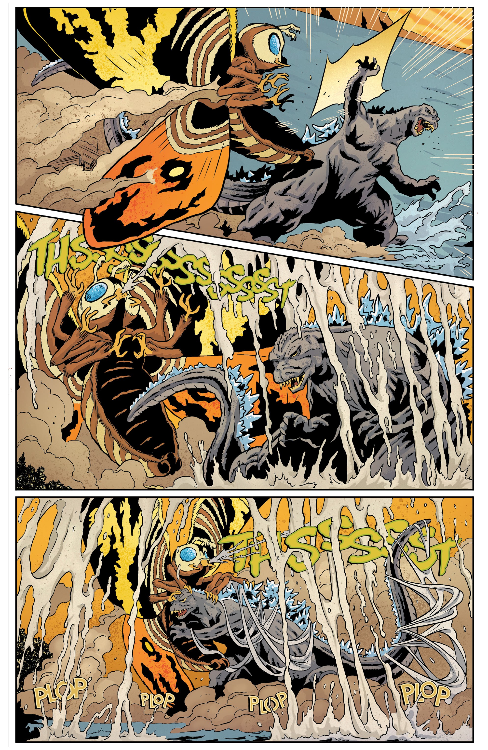 Read online Godzilla Rivals comic -  Issue # Vs. Mothra - 40