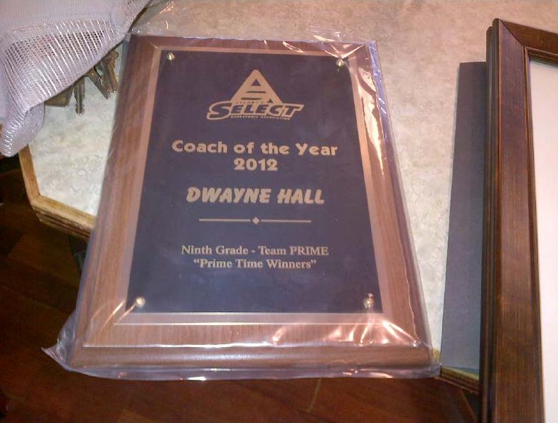 atlanta select atlanta select coach of the year 2012 dwayne hall